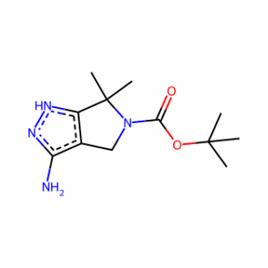Tert-Butyl 3-Amino-6,6-Dimethylpyrrolo[3,4-C]Pyrazole-5(1H,4H,6H)-Carboxylate