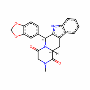 (6R,12aR)-6-(Benzo[d][1,3]dioxol-5-yl)-2-methyl-2,3,12,12a-tetrahydropyrazino[1′,2′:1,6]pyrido[3,4-b]indole-1,4(6H,7H)-dione