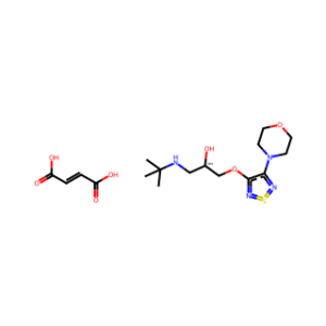 (S)-3-[3-(tert-Butylamino)-2-hydroxypropoxy]-4-morpholino-1,2,5-thiadiazole monomaleate