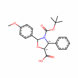 (4S,5R)-3-(Tert-Butoxycarbonyl)-2-(4-Methoxyphenyl)-4-Phenyloxazolidine-5-Carboxylic Acid