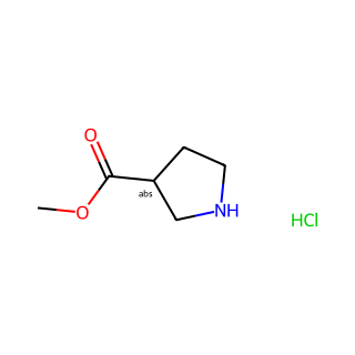 (S)-Methyl pyrrolidine-3-carboxylate hydrochloride