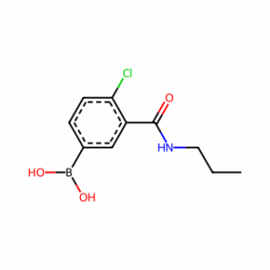 (4-Chloro-3-(propylcarbamoyl)phenyl)boronic acid