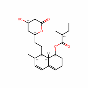 (1S,7S,8S,8aR)-8-(2-((2R,4R)-4-Hydroxy-6-oxotetrahydro-2H-pyran-2-yl)ethyl)-7-methyl-1,2,3,7,8,8a-hexahydronaphthalen-1-yl (S)-2-methylbutanoate
