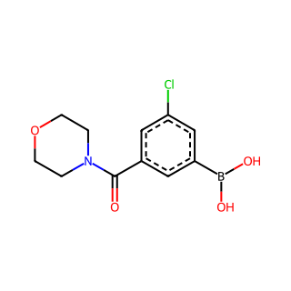 (3-Chloro-5-(morpholine-4-carbonyl)phenyl)boronic acid