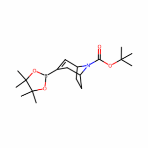 tert-Butyl 3-(4，4，5，5-tetramethyl-1，3，2-dioxaborolan-2-yl)-8-azabicyclo[3.2.1]oct-3-ene-8-carboxylate