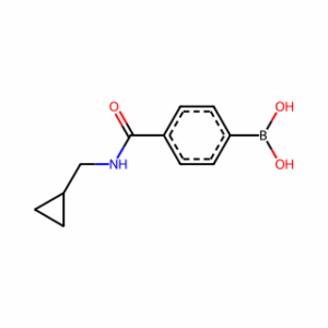 (4-((Cyclopropylmethyl)carbamoyl)phenyl)boronic acid