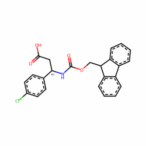 (R)-3-((((9H-Fluoren-9-yl)methoxy)carbonyl)amino)-3-(4-chlorophenyl)propanoic acid