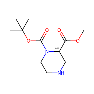 Methyl (R)-1-Boc-piperazine-2-carboxylate