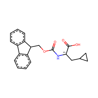 (R)-2-((((9H-Fluoren-9-Yl)Methoxy)Carbonyl)Amino)-3-Cyclopropylpropanoic Acid