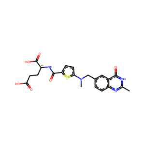 (S)-2-[(1-{5-[Methyl-(2-methyl-4-oxo-3,4-dihydro-quinazolin-6-ylmethyl)-amino]-thiophen-2-yl}-methanoyl)-amino]-pentanedioic acid