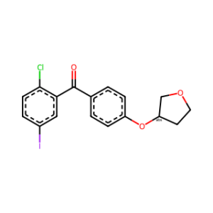 (S)-(2-Chloro-5-iodophenyl)(4-((tetrahydrofuran-3-yl)oxy)phenyl)methanone