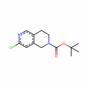 tert-butyl 7-chloro-3,4-dihydro-1H-2,6-naphthyridine-2-carboxylate