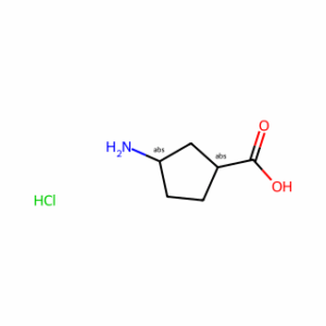(1R,3R)-3-Aminocyclopentanecarboxylic acid hydrochloride