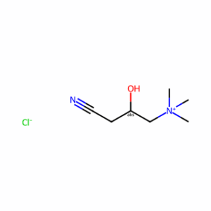 (R)-3-Cyano-2-hydroxy-N,N,N-trimethylpropan-1-aminium chloride