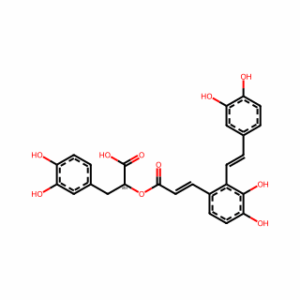 (R)-3-(3,4-Dihydroxyphenyl)-2-(((E)-3-(2-((E)-3,4-dihydroxystyryl)-3,4-dihydroxyphenyl)acryloyl)oxy)propanoic acid