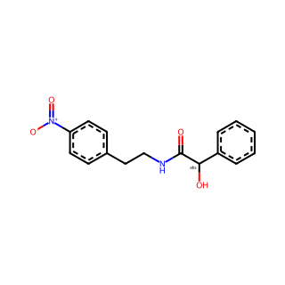 (R)-N-(4-nitrophenethyl)-2-hydroxy-2-phenylacetamide