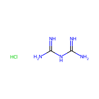 Imidodicarbonimidic diamide, monohydrochloride