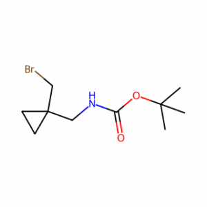 tert-butyl N-{[1-(bromomethyl)cyclopropyl]methyl}carbamate