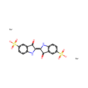 Sodium 3,3′-dioxo-[2,2′-biindolinylidene]-5,5′-disulfonate