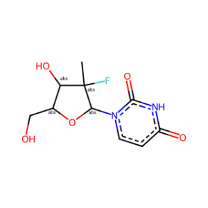 (2′R)-2′-Deoxy-2′-fluoro-2′-methyluridine