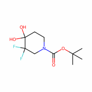 Tert-Butyl 3,3-Difluoro-4,4-Dihydroxypiperidine-1-Carboxylate