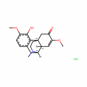(4bR,8aS,9S)-4-Hydroxy-3,7-dimethoxy-11-methyl-9,10-dihydro-5H-9,4b-(epiminoethano)phenanthren-6(8aH)-one hydrochloride