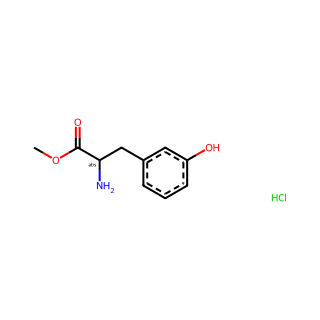 (S)-Methyl 2-amino-3-(3-hydroxyphenyl)propanoate hydrochloride