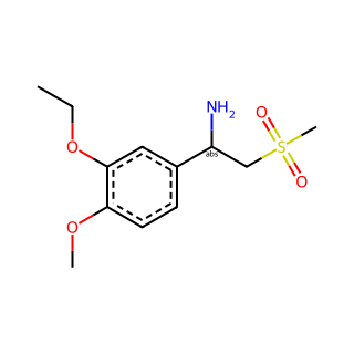 (R)-1-(3-Ethoxy-4-methoxyphenyl)-2-(methylsulfonyl)ethylamine