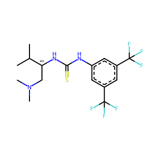 (S)-1-(3,5-Bis(trifluoromethyl)phenyl)-3-(1-(dimethylamino)-3-methylbutan-2-yl)thiourea