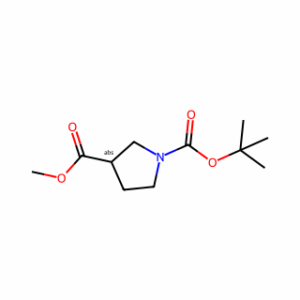 (R)-1-tert-Butyl 3-methyl pyrrolidine-1,3-dicarboxylate