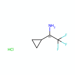 (1S)-1-Cyclopropyl-2,2,2-trifluoroethaneamine hydrochloride