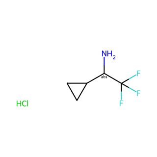 (1S)-1-Cyclopropyl-2,2,2-trifluoroethaneamine hydrochloride
