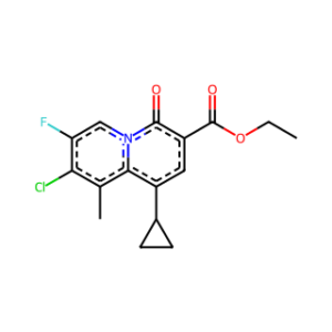 Ethyl 8-chloro-1-cyclopropyl-7-fluoro-9-methyl-4-oxo-4H-quinolizine-3-carboxylate