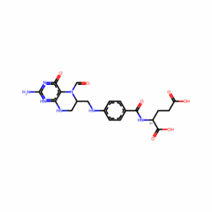 (2S)-2-[[4-[(2-Amino-5-formyl-4-oxo-1,6,7,8-tetrahydropteridin-6-yl)methylamino]benzoyl]amino]pentanedioic acid