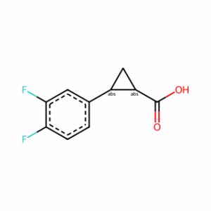 (1R,2R)-2-(3,4-Difluorophenyl)cyclopropanecarboxylic acid