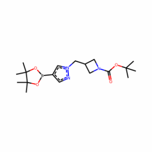 tert-Butyl 3-((4-(4,4,5,5-tetramethyl-1,3,2-dioxaborolan-2-yl)-1H-pyrazol-1-yl)methyl)azetidine-1-carboxylate