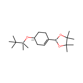 tert-Butyldimethyl((4-(4,4,5,5-tetramethyl-1,3,2-dioxaborolan-2-yl)cyclohex-3-en-1-yl)oxy)silane
