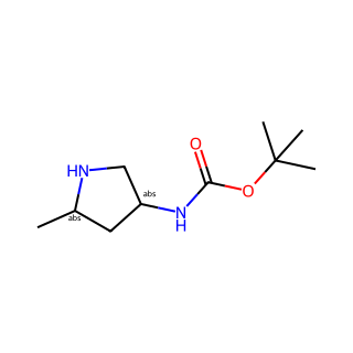 tert-Butyl ((3S,5S)-5-methylpyrrolidin-3-yl)carbamate