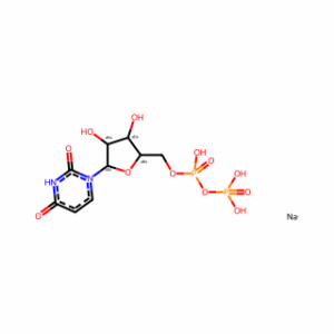 Uridine 5′-(trihydrogen diphosphate), sodium salt