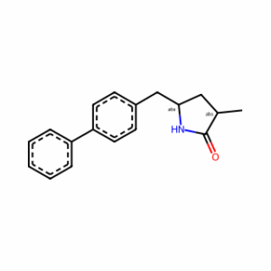 (3R,5S)-5-[(Biphenyl-4-yl)methyl]-3-methylpyrrolidin-2-one