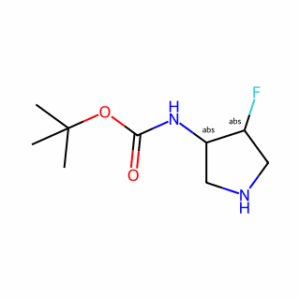 tert-Butyl ((3S,4R)-4-fluoropyrrolidin-3-yl)carbamate
