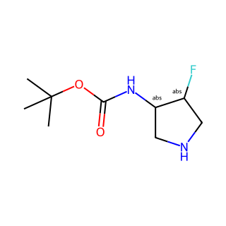 tert-Butyl ((3S,4R)-4-fluoropyrrolidin-3-yl)carbamate