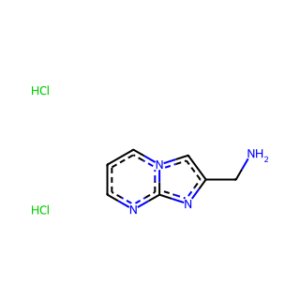 Imidazo[1,2-a]pyrimidine-2-methanamine, hydrochloride (1:2)