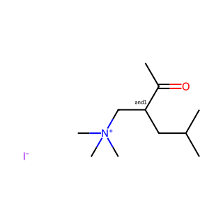(2-Acetyl-4-Methylpentyl)triMethylaMMoniuM Iodide