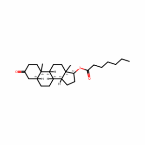 (5α,17β)-17-[(1-Oxoheptyl)oxy]androstan-3-one