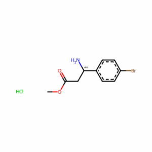 (R)-Methyl 3-amino-3-(4-bromophenyl)propanoate hydrochloride