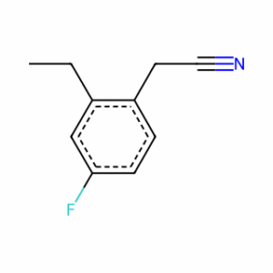 (2-Ethyl-4-fluorophenyl)acetonitrile