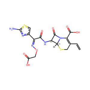(6R,7R)-7-[[(2Z)-2-(2-Amino-4-thiazolyl)-2-[(carboxymethoxy)imino]acetyl]amino]-3-ethenyl-8-oxo-5-thia-1-azabicyclo[4.2.0]oct-2-ene-2-carboxylic acid