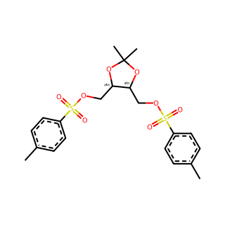 ((4S,5S)-2,2-Dimethyl-1,3-Dioxolane-4,5-Diyl)Bis(Methylene) Bis(4-Methylbenzenesulfonate)