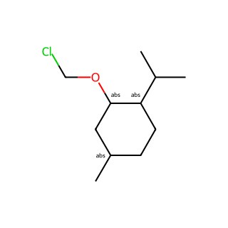 (1R,2S,4S)-2-(Chloromethoxy)-1-isopropyl-4-methylcyclohexane